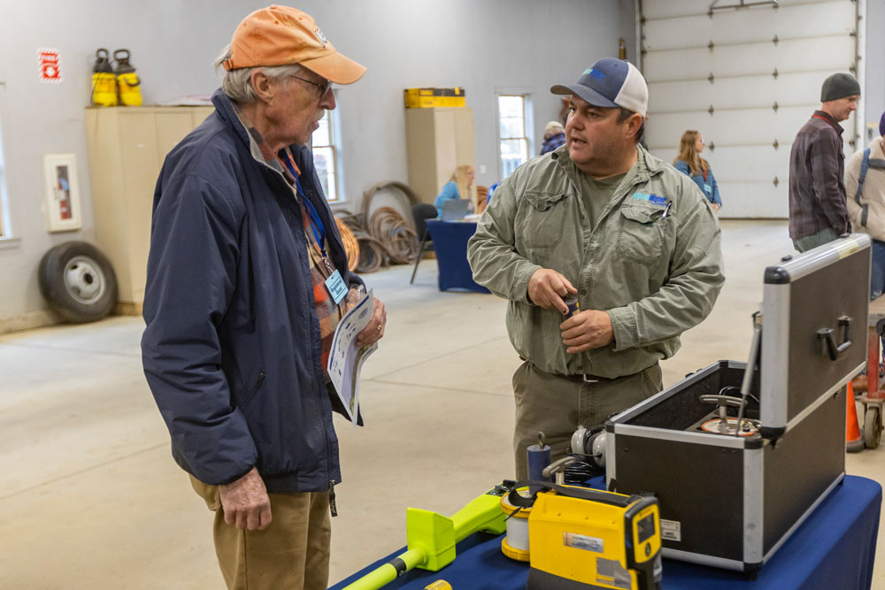 Maine Water hosts an open house at the Mirror Lake Drinking Water Treatment Facility Oct. 14, 2024.